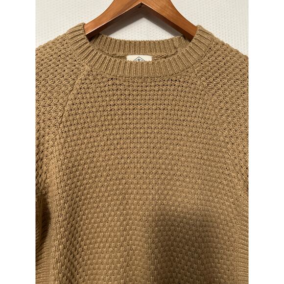 St John's Bay Womens Tan Gold Classic Cable Knit Pullover Sweater Size Medium - Picture 2 of 10